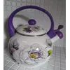 Чайник со свистком 2,2 л Violet Handle Роза Zauberg 2-L для плиты
