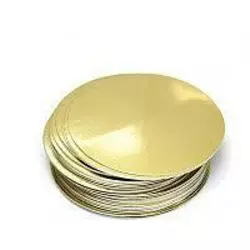 Подложка для торта круглая золотого цвета Ø 300мм 0210 (20шт) Empire