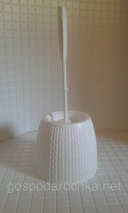 Туалетный ерш Вязание белый М6895