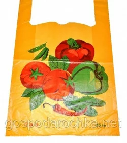 Пакет Майка Овощи 40*58 (50шт)