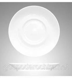 Блюдце фарфоровое белое к чашке 200 мл FARN 155мм