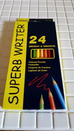 Набор цветных карандашей  MARCO SUPERB WRITER 4100-24CB, 24 ЦВЕТА