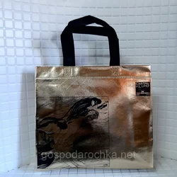Эко сумка Ламинация, "Klimt",320х270х100,90 гр./м2,на молнии,400 мм