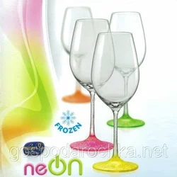 Набор бокалов для вина Bohemia Neon 350 мл 4 пр b40729